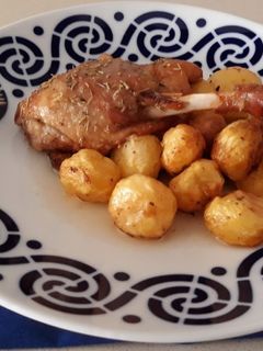 Una foto de Confit de pato