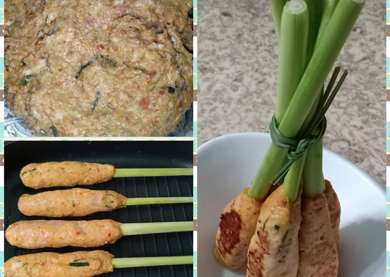 Sate Lilit Ayam Khas BALI