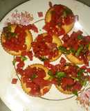 Tomato salsa bites