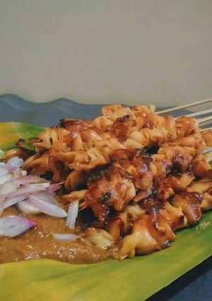 Foto resep Sate Jamur Tiram