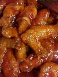 Sayap ayam asem manis pedas