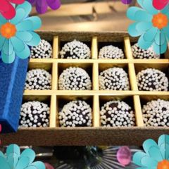 A picture of चॉकलेट लड्डू(chocolate laddu recipe in hindi).