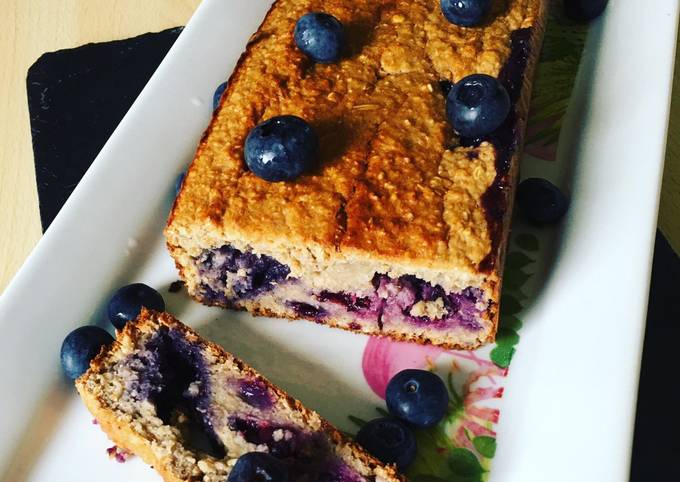 Banana bread &amp; blueberry