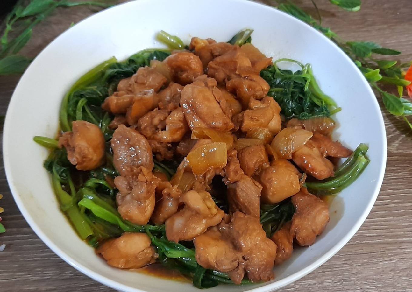 Kangkung Cah Ayam