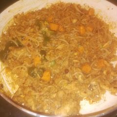 A picture of Hakka noodles.