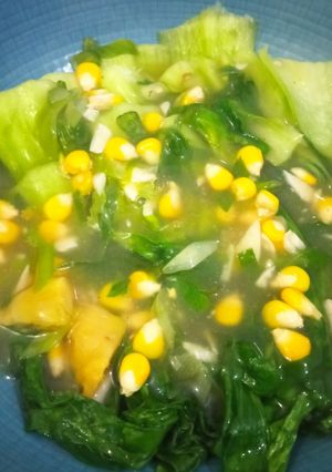 Foto resep Pakcoy Jagung