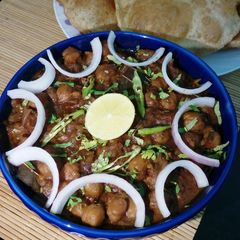 A picture of Punjabi Chole.