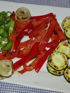 Una foto de Parrillada de verduras