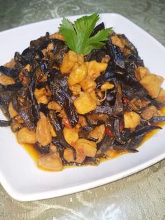 Foto resep Jamur kuping tumis ayam