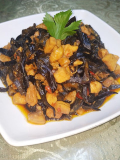 Foto resep Jamur kuping tumis ayam