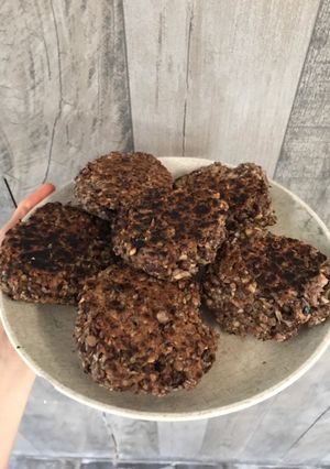 Una foto de Hamburguesitas de lenteja!