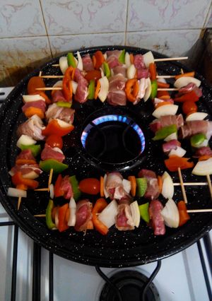 Una foto de Brochette