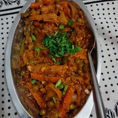 A picture of Crunchy vegetables.