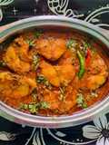 Methi Rui or Rohu Fish Curry
