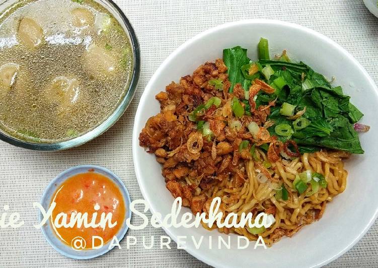 Resep Mie Yamin Sederhana + Mudah + Praktis 😍, Lezat Sekali