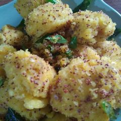 Dhokla A picture of Dhokla.