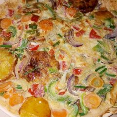 A picture of Plantain frittata.