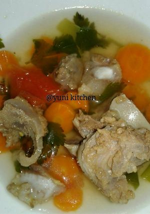 Foto resep Sayur sup daging sederhana