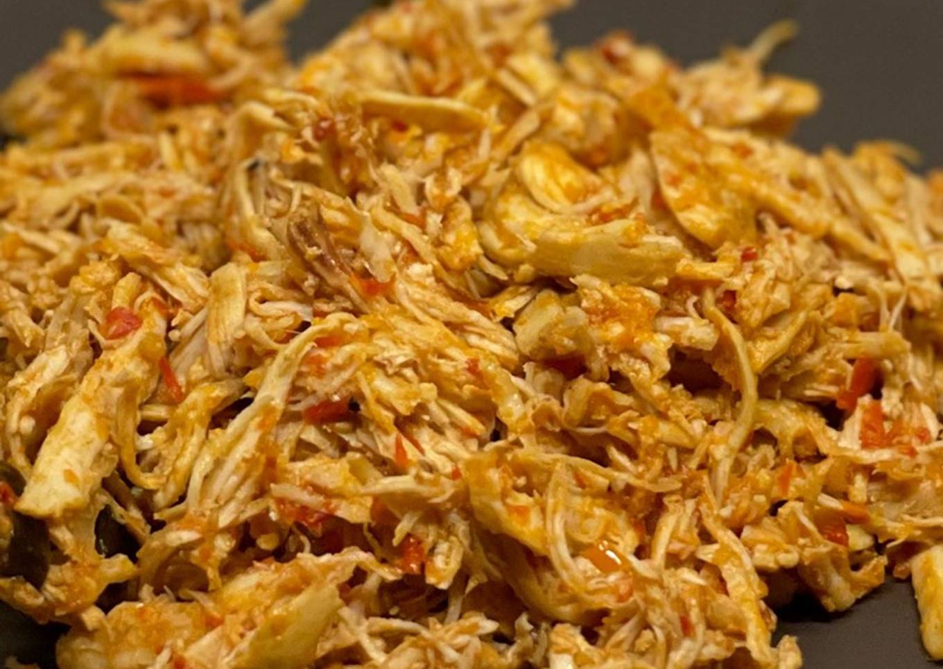 Ayam Suwir pedas