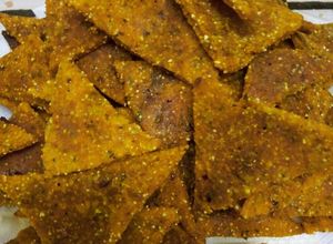 Una foto de Doritos caseros (Nachos)
