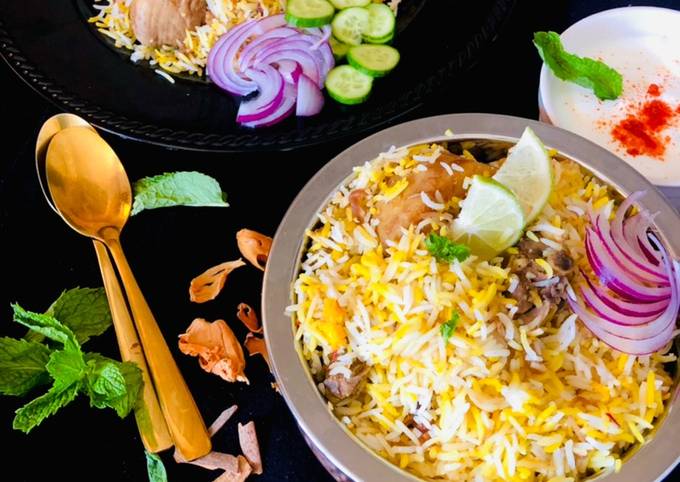 Easiest Way to Make Super Quick Homemade Chicken dum biryani