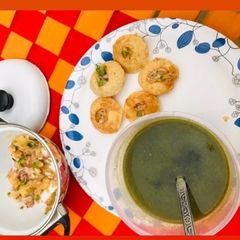 A picture of Classic Pani puri.