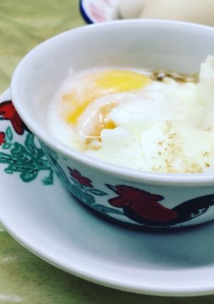 Foto resep Telur 1/2 matang ala kopitiam Medan khas Sumatera