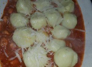 Una foto de Ñoquis rellenos