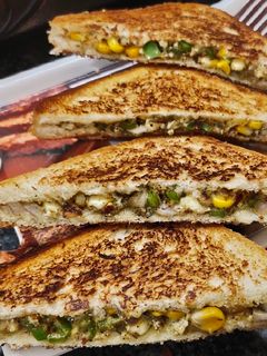 पनीर अंगारा सैंडविच (Paneer angara sandwich recipe in hindi) रेसिपी मुख्य फोटो