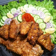 Crispy Fried Fish 🐟😋 A picture of Crispy Fried Fish 🐟😋.