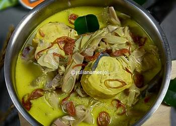 Resep Terbaik Opor Ayam Nangka Muda Mantul Banget