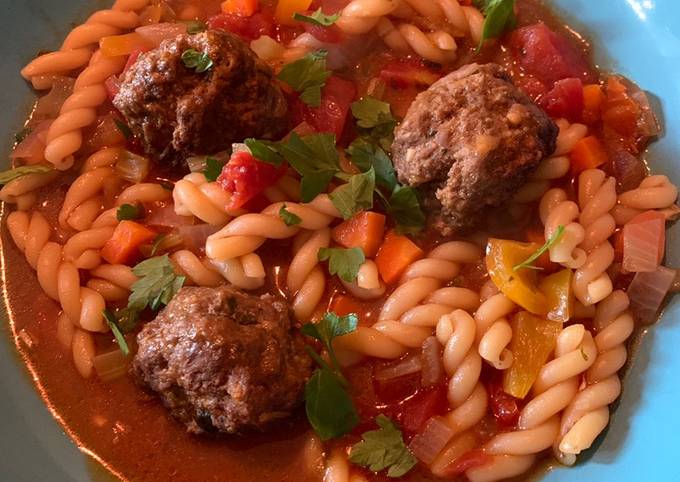 Meatball soup