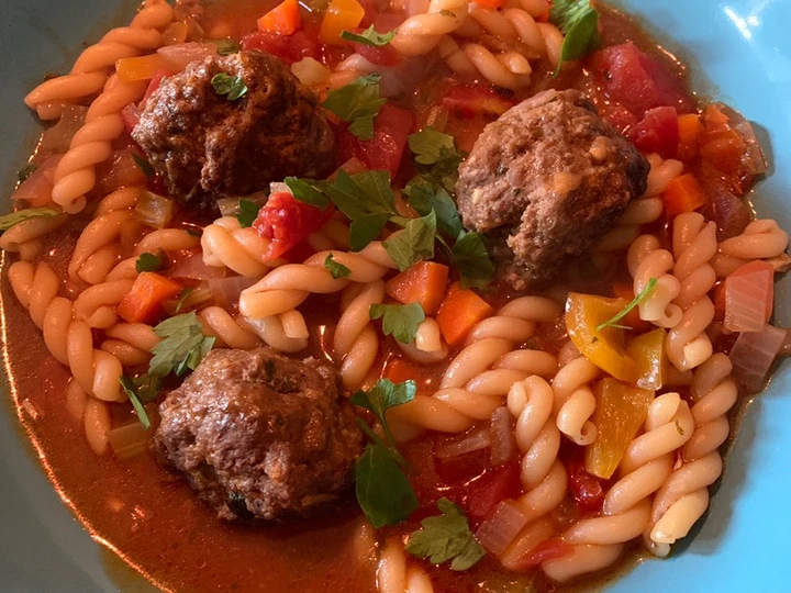 Easy Steps to Prepare Recipes Meatball soup the Awesome  Can Pamper Your Tongue.