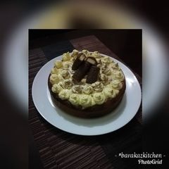 A picture of Coffee-flavored fruit cake.