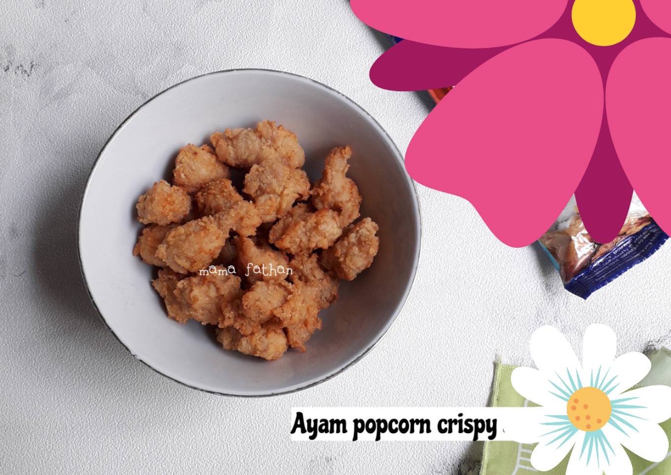 Ayam popcorn crispy