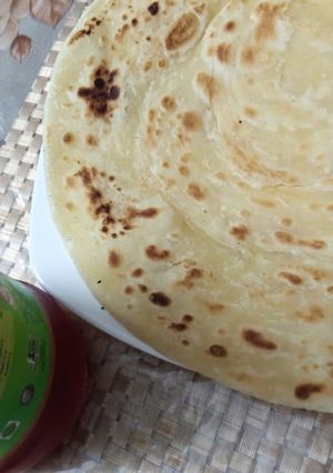 A picture of Jam paratha.