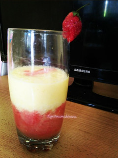Foto resep 20. Jus Segar Strawberry Lapis Nanas