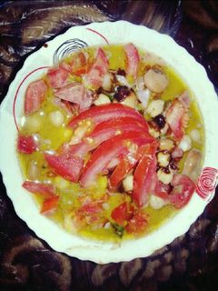 صورة لوصفة فول مدمس عالطريقة السورية