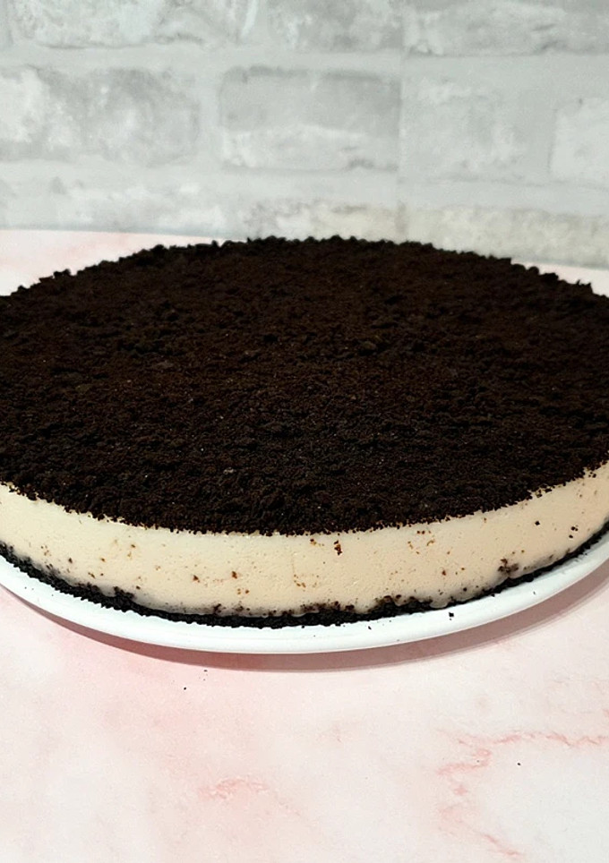 Una foto de Oreo Cheesecake