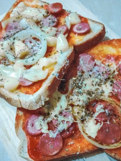 Foto resep 12. Pizza roti tawar ala anak kost
