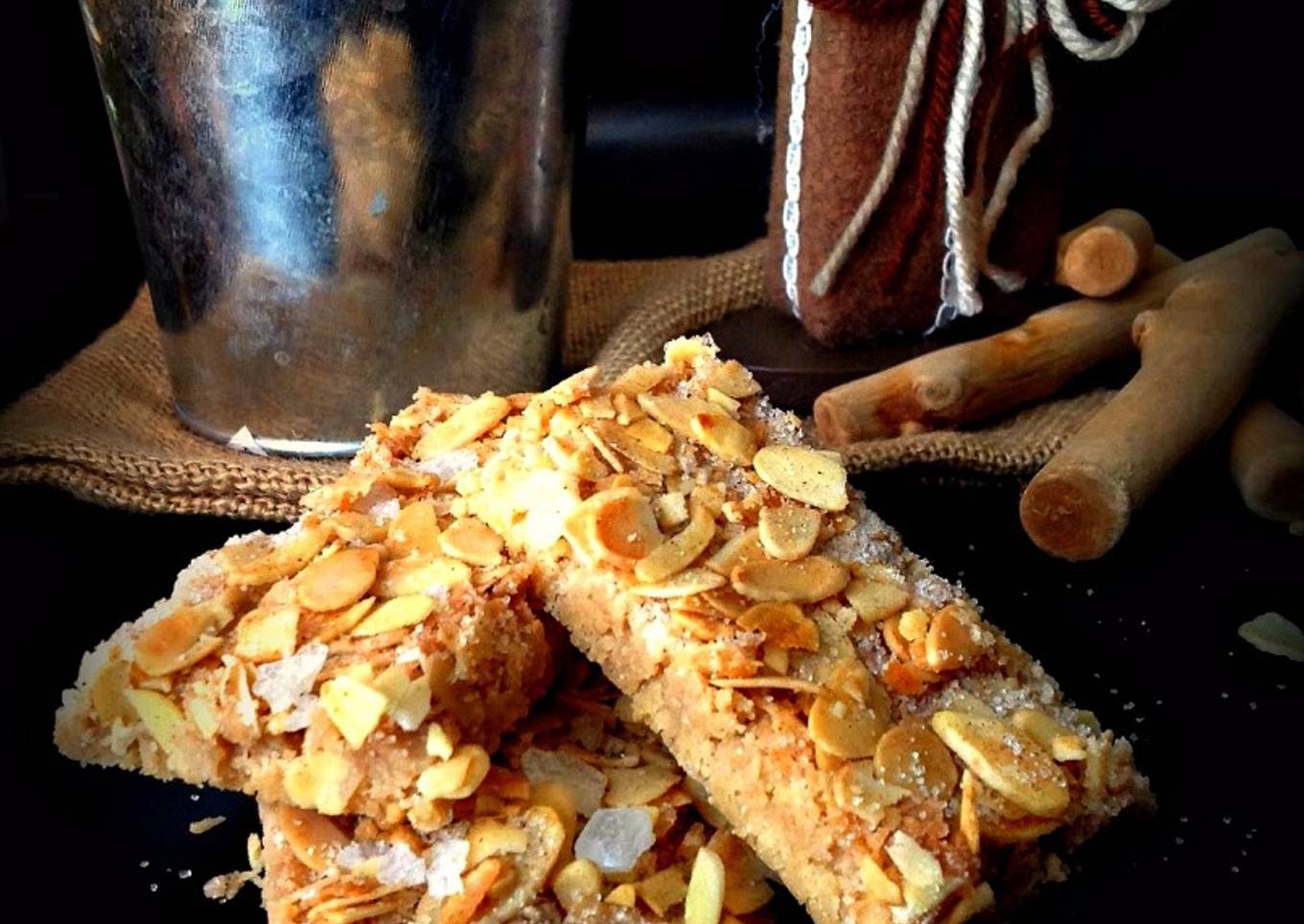 Jan Hagel, galletitas navideñas holandesas de almendra y canela