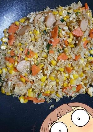 รูปของ ข้าวผัดไส้กรอก