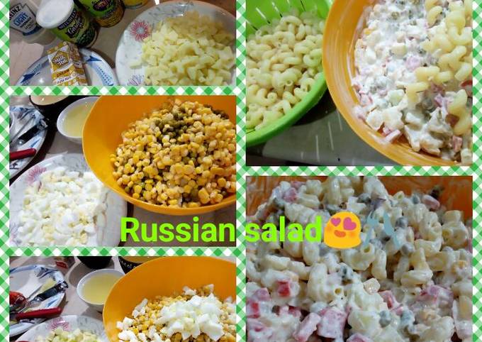 Recipe of Homemade Russian salad