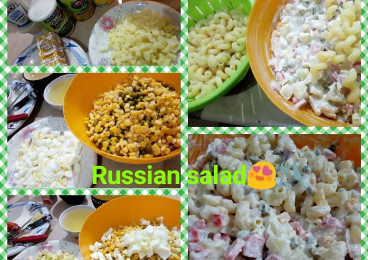 Simple Way to Make Speedy Russian salad