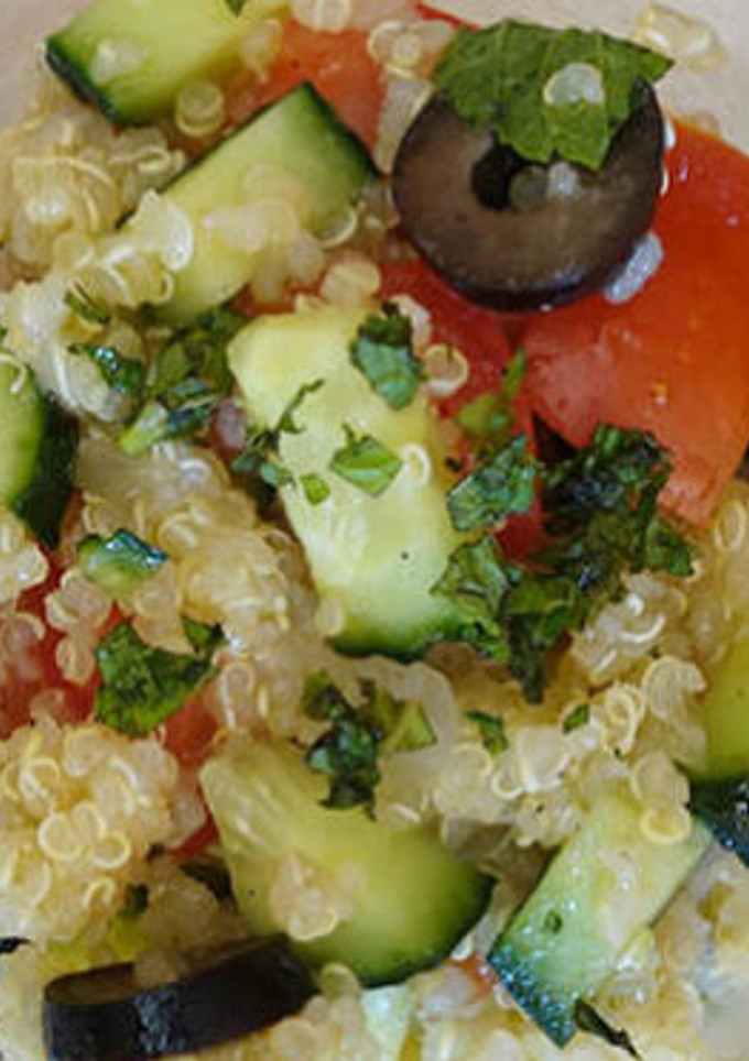 Una foto de Tabulé con quinoa