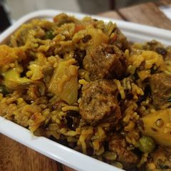 Restaurant Style Mix Veg Khichdi A picture of Restaurant Style Mix Veg Khichdi.