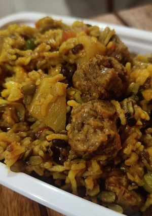 A picture of Restaurant Style Mix Veg Khichdi.