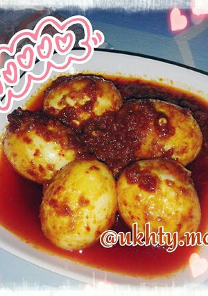 Foto resep 🍅 Telur Balado 🍅
