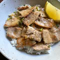 Lemon & Pork Rice Bowl-レシピのメイン写真