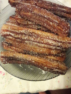 Una foto de Churros caseros